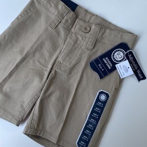 NEW CAMBRIDGE CLASSICS KHAKI SHORTS School Uniform Adjustable Waist Pants SIZE 4